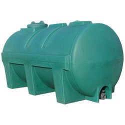 Cuve autoportante 2 900L en polyéthylène - statique ou dynamique - avec vanne DN 50 et bouchon de sécurité Ø 400 mm