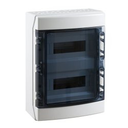 Cdn24pt/rr - Coffret de distribution IDE - IP65 - 436x310x148 mm - IK08 - Classe II