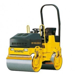 Rouleau compacteur double bille léger - 1,00 m - Compactage asphalte et terrassement