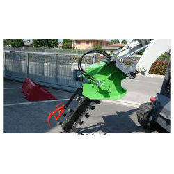 Trancheuse sur pelle TZ H 20 - Transmission hydraulique - Largeur 12 cm - Profondeur 80 cm