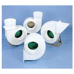 Ventilateur pour sorbonne - centrifuge industriel en polypropylène antiacide - versions monophasé/triphasé disponibles