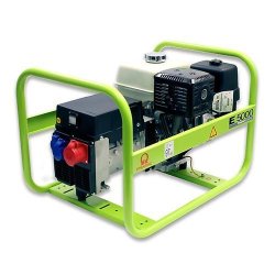 Groupe électrogène essence triphasé 5 kW E5000 - PRAMAC - PA542TH1000