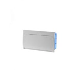 Coffret de distribution IP40 gris - Mahmoudi - à encastrer - 12 à 14 modules