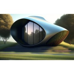 Ipod studio futuriste ISK17 - prêt à vivre - 5m x 3,4m x 3,8m