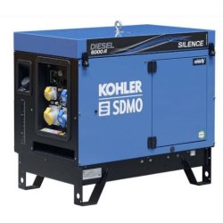 Groupe électrogène Diesel 6000 A Silence UK C5 - Kohler - Puissance max 4,90 kW - 50 Hz - 230V