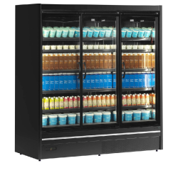 Vitrine réfrigérée pour supermarché MDCA1875HB L1955mm 55397 TEFCOLD