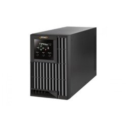 Onduleur Infosec E4 Value 1000 VA - Technologie On-Line Double Conversion - 3 prises protégées et RS232