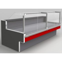 Vitrine réfrigérée professionnelle Milos - Boucherie, charcuterie, sandwichs - Températures +2/+4°C à +4/+8°C