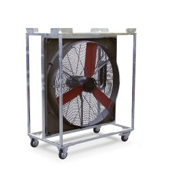 Brasseur d'air TTW 20000 - robuste, mobile et puissant avec débit réglable jusqu'à 20.000 m³/h