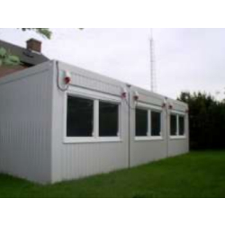 Bungalow de chantier modulaire - base vie isolée - gamme économique et modulable