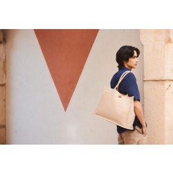 Sac shopping JuCo - Réf: W447 - Westford Mill - mélange jute et coton - taille unique