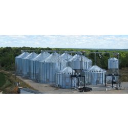 Silos de stockage de grains - Capacité 40,5 à 1955 tonnes - Diamètre 15 à 48 pieds - LAMBTON