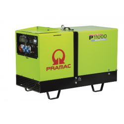 Groupe électrogène diesel triphasé 8,6 kW DE DPP P11000 - PRAMAC - PF113TY4003