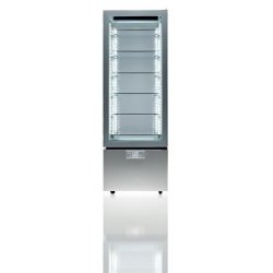 Vitrines réfrigérées Luxor - 4 faces vitrées - Verre trempé, éclairage LED et commandes HACCP