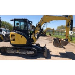 1097 - Mini-pelle Yanmar VIO 50-6 - 5 tonnes - Année 2018 - 1782 heures