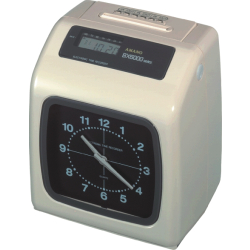 Pointeuse BX-6000 - Enregistreur de temps de présence avec impression automatique et batterie de secours