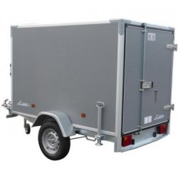 Remorque fourgon Lider 35930 - PTAC 750 kg - Dimensions intérieures 220x135x143 cm