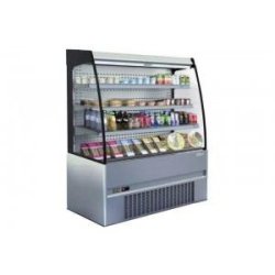 Vitrine réfrigérée ouverte murale semi cronus 625 take-out - 685x665x1500mm - ACS625 - MAFIROL