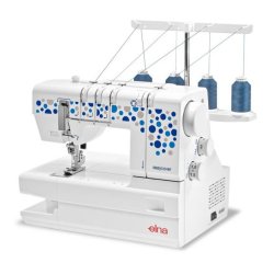 Machine à coudre recouvreuse pour des rendus d'une qualité professionnelle  - Elna eXtend EasyCover V2