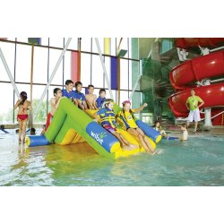 Toboggan gonflable aquatique splasher