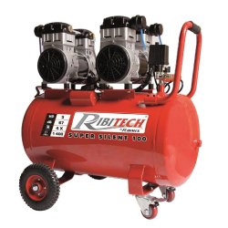 Compresseur 3 CV silencieux - cuve 100 litres - PRCOMP3-100SIL - 67 dB - électrique sans huile
