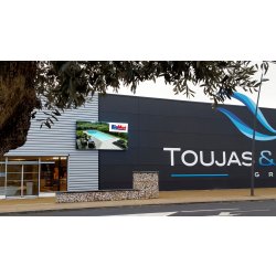 Écran LED mural extérieur - Pleines couleurs - Formats de 4m² à 8m² - Pitch P4.4, P6.67, P10