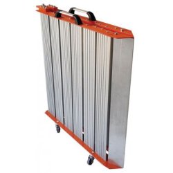 Rampe d'accès ERP pliante en aluminium - 02051 - antidérapante, robuste et facile à manipuler