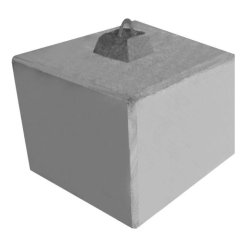Bloc béton anti-intrusion empilable - contrôle sécurisé du flux de circulation - 3 longueurs disponibles - fabrication française