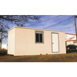 Bungalow de chantier SC30 - monobloc en métal - panneaux sandwich isolés - dimensions 2.94 x 2.5 x 2.7 m