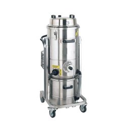 Aspirateur pneumatique IPDM352RX - 3000 L/mn - Cuve 35L sur roues - 6 bars - 2 venturis