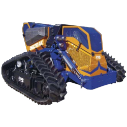 Débroussailleuse radioguidée Deltrak édition 15 - Moteur Kubota turbo diesel 48 CV - Chenille DELTA