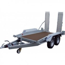 Remorque porte-engins Lider 35900 - 2 essieux - dimensions 5,43 x 2,30 m - PTAC jusqu’à 3500 kg