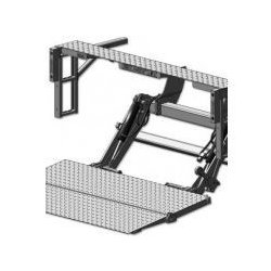 TE-25DC - Hayon élévateur Maxon avec plate-formes en acier, acier/aluminium ou aluminium - Verrouillage hydraulique et faible entretien