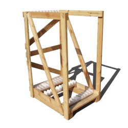 Caisse-palette sur mesure en bois - claire-voie ou pleine - contreplaqué, OSB, panneau de particule