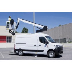 Nacelle sur Camion TLF 15m idéale pour les chantiers en hauteur en Alpes -   disponible en achat neuf et en location de courte à longue durée