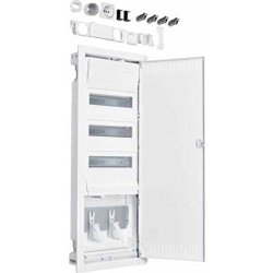 HAGER HW-KLEIN-VT VOLTA HYBRID 36PLE - Armoire de distribution multimédia 3 rangées avec montage mural