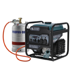 Groupe électrogène inverter hybride gaz/essence 4,5 kW - KÖNNER & SÖHNEN - 4500IG