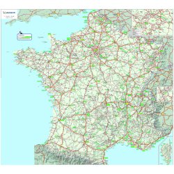 Carte de france routière michelin