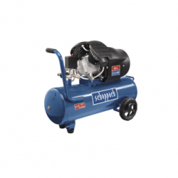 Compresseur 50 litres - 230V Mono - 3CV - 2 cylindres - 10 bar - Référence SCHE5906102901
