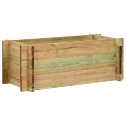 Helloshop26 - Jardinière surélevée pour légumes bois de pin imprégné 80 cm 02_0000861 - Bois massif 3000071961535