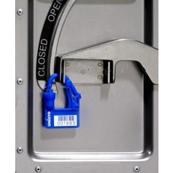 Scellé de sécurité Unisto Padlock 4 - indicateur de fraude en polypropylène - longueur fixe - diamètre 4.5 mm