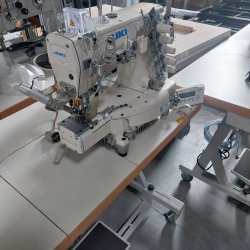 Machine de recouvrement 3 aiguilles 5.6mm  -  JUKI MF7923U11B64UT35