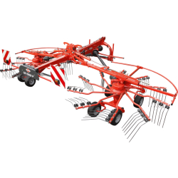 Andaineur double rotors 1001 ga 6501 p - kuhn