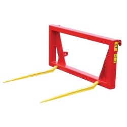 Pique-bottes cadre Euro - fourche à balles - fixation Euro, SMS, 3 points - largeur 1,12m