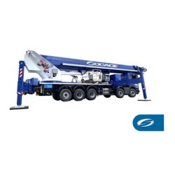 Plateforme aérienne télescopique ForSte 100TJJ - hauteur de travail 100m - capacité 600kg - double JIB
