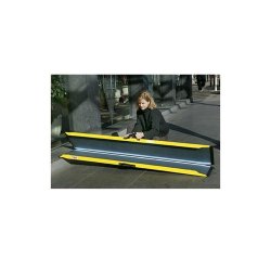 Rampe d'accès pliable en fibre de verre 125cm - STEPLESS - capacité 300kg