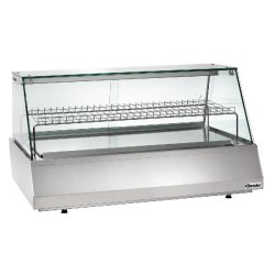 Vitrine réfrigérée 3/1 GN - verre plat - Marque Bartscher - 106,20 kg
