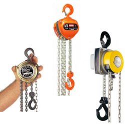 Palans manuels à chaîne - modèles Elephant, Yale, Levex, Tralift disponibles