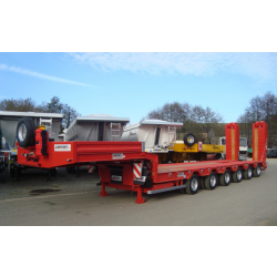 Semi-remorque 6 essieux porte-engins - Type SR6 PE 70 - PTC 92T
