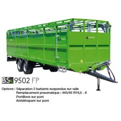 Bsx - bétaillères standard - ponge - fond plat